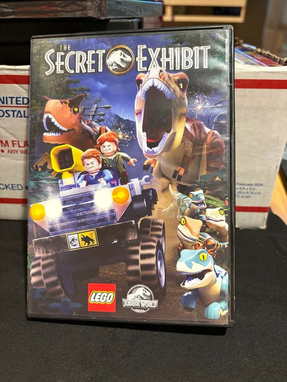Lego Jurassic World: The Secret Exhibit dvd